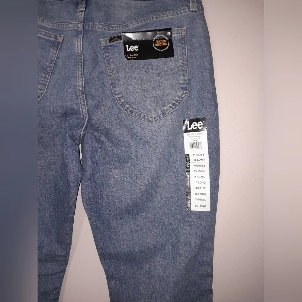Lee Straight Mid Rise Jean - Picture 3 of 3